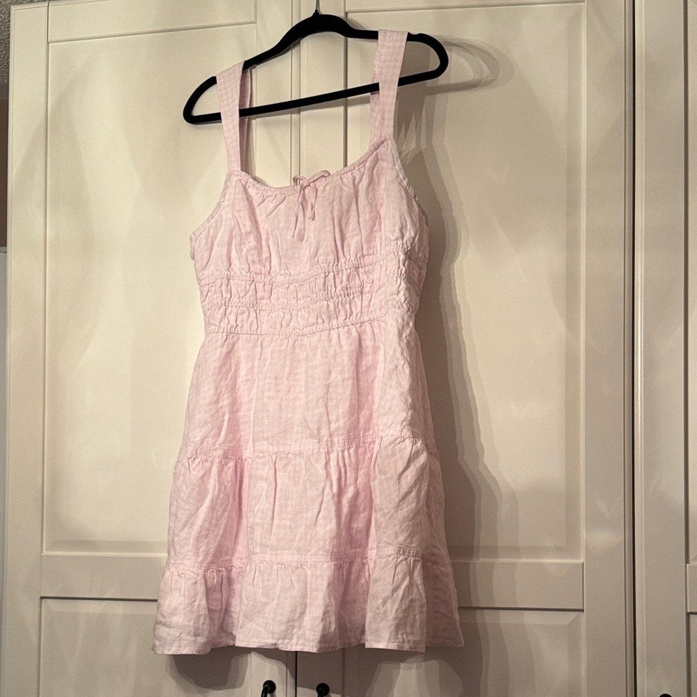 Sunday Best Light Pink Mini Sundress